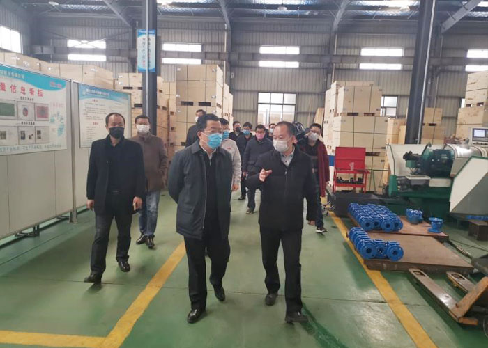 Municipal Party Secretary supervised Tianhai’s prevention measures on COVID-19 and work resumption in production